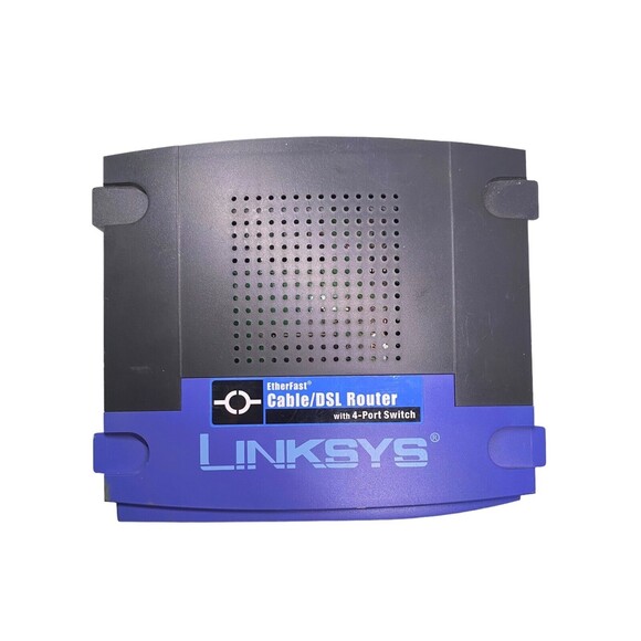 LINKSYS BEFSR41 Etherfast Cable/DSL Router w/4-Port Switch - Tested, Works! - Picture 8 of 11